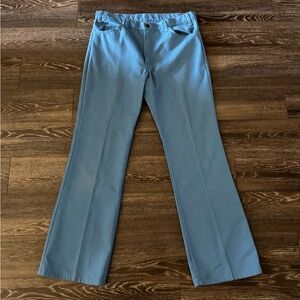 Stylish Blue Flared Pants - Levi’s STA Press